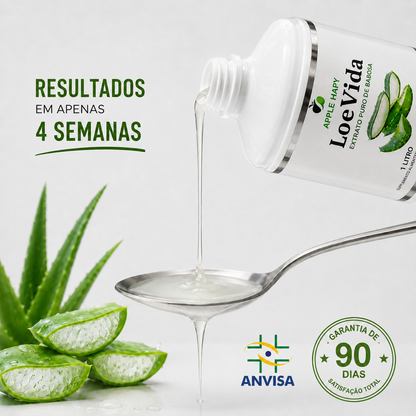LoeVida® -Extrato Natural de Babosa.