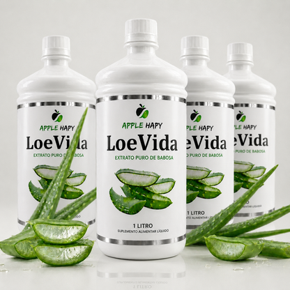 LoeVida® -Extrato Natural de Babosa.