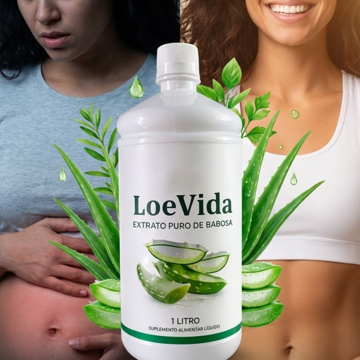 LoeVida® – Suco de Babosa -Extrato Concentrado Natural