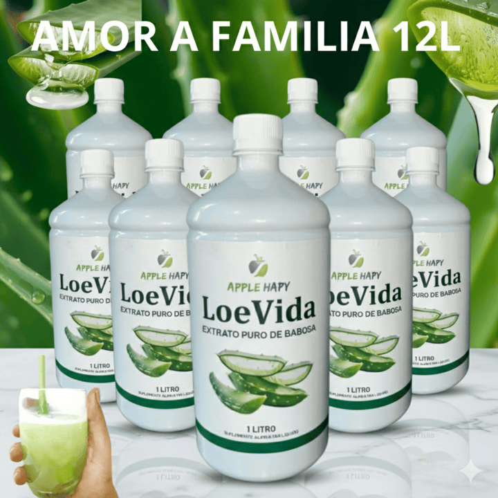 LoeVida® – Suco de Babosa -Extrato Concentrado-natural