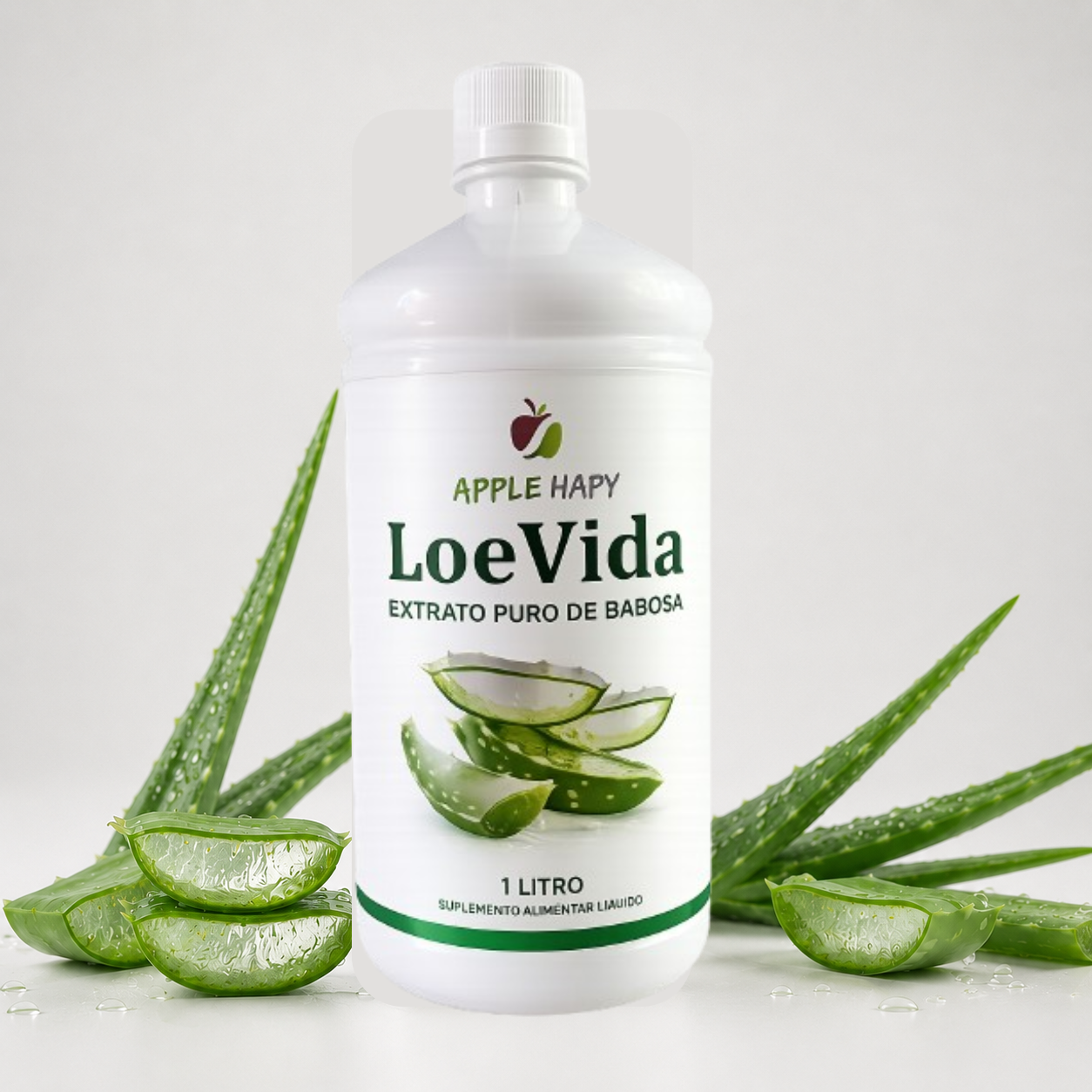 LoeVida® -Extrato Natural de Babosa.