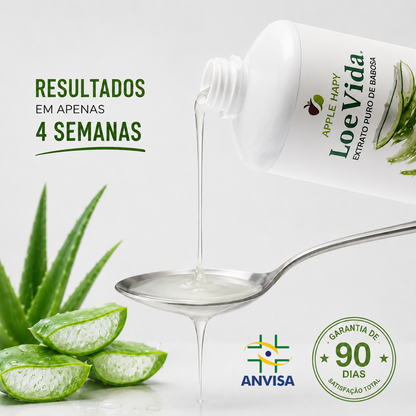 LoeVida® -Extrato Natural de Babosa.