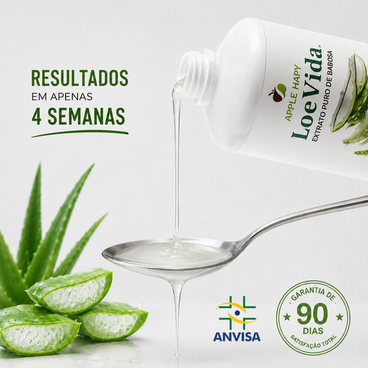 LoeVida® -Extrato Natural de Babosa.