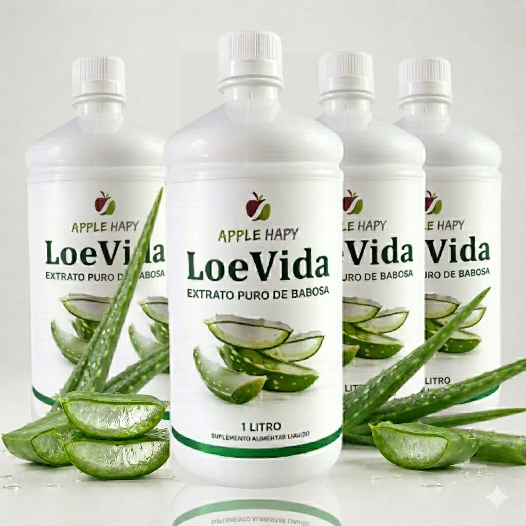 LoeVida® -Extrato Natural de Babosa.