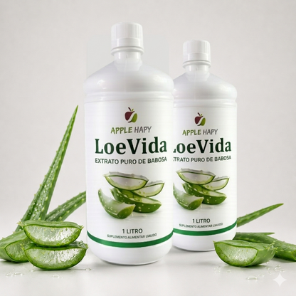 LoeVida® -Extrato Natural de Babosa.