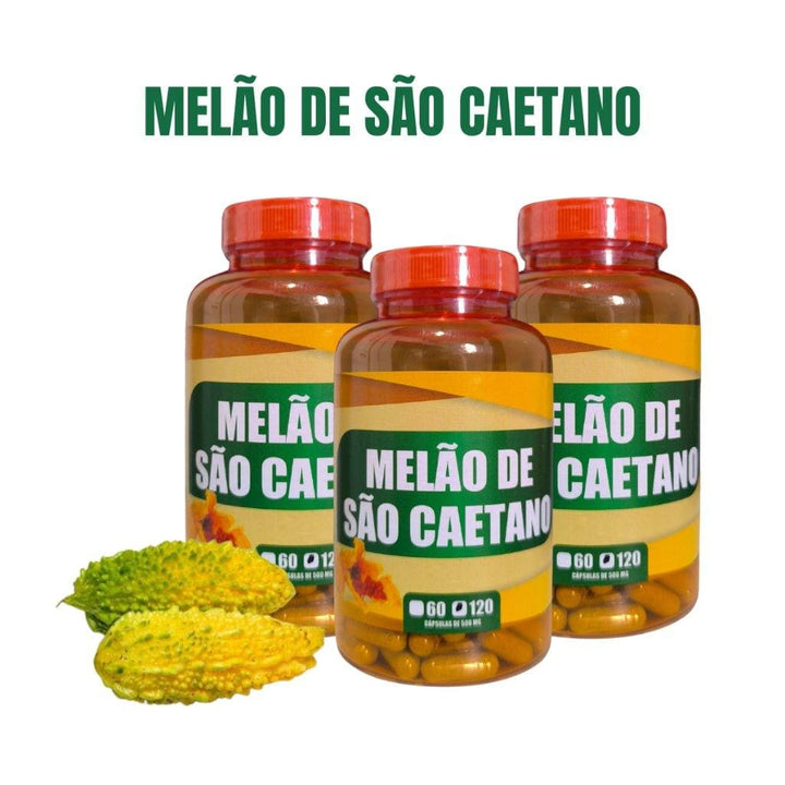 Melão de São Caetano 120 Cápsulas de 500 mg - Apple Hapy 