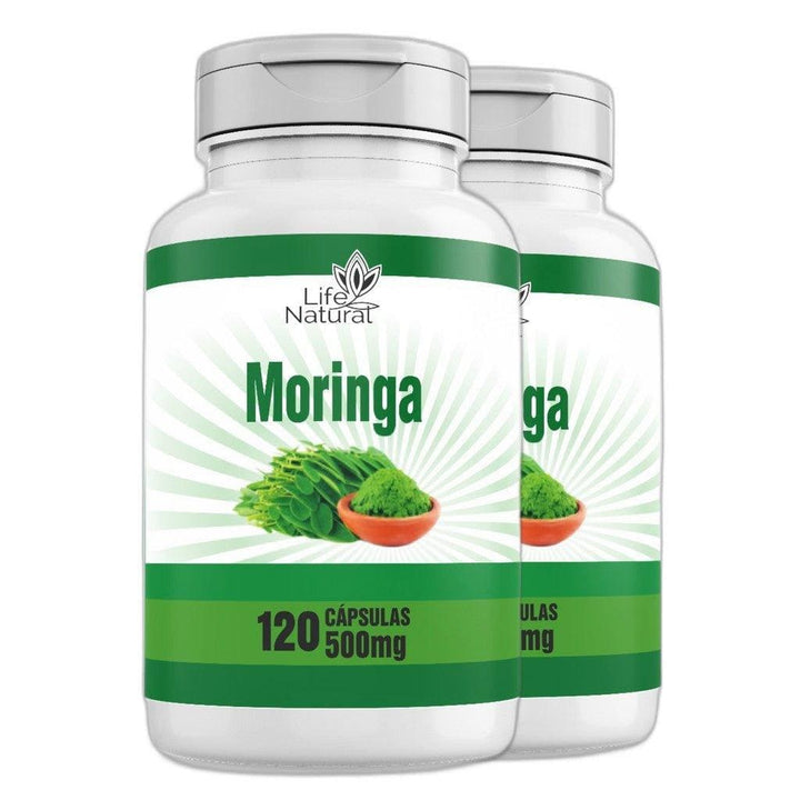 Moringa oleifera planta da vida 500mg 120 Caps Original Alta Qualidade - Apple Hapy 