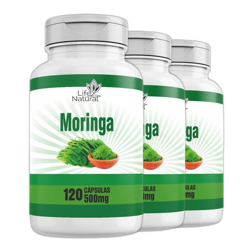 Moringa oleifera planta da vida 500mg 120 Caps Original Alta Qualidade - Apple Hapy 