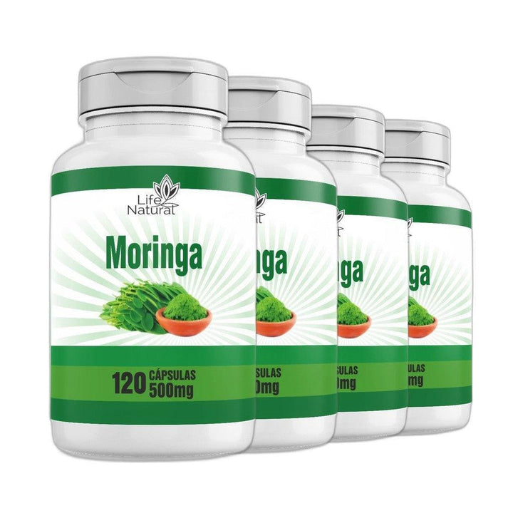 Moringa oleifera planta da vida 500mg 120 Caps Original Alta Qualidade - Apple Hapy 