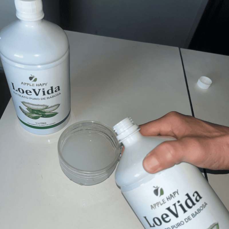 Suco de Babosa natural e concentrado