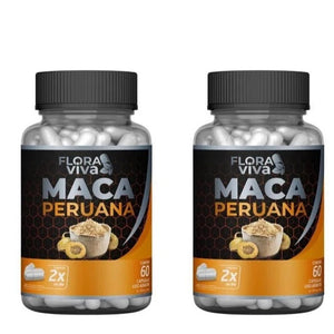 Maca Peruana com Arginina, Taurina Cafeina 120 capsulas -LEVE 2 POTE