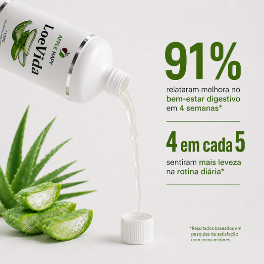 LoeVida® -Extrato Natural de Babosa.