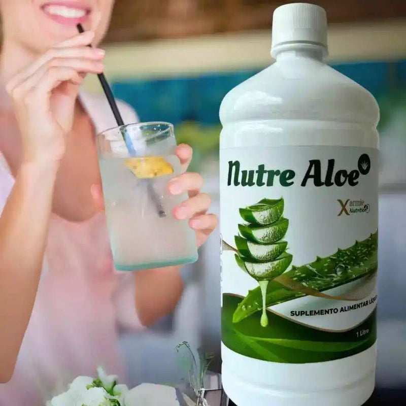 Nutre Aloe Puro Natural 1 L - Apple Hapy 