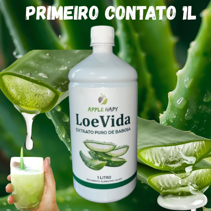 Suco de babosa natural LoeVida